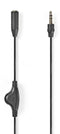 Nedis CAGB22090BK10 - 3.5mm analoge kabel - 100cm - Grijs