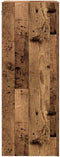 vidaXL - Tv-meubelen - 2 - st - 30,5x30x90 - cm - bewerkt - hout - oud - houtkleurig