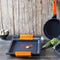 Gladde Grillplaat 35 cm Zwart