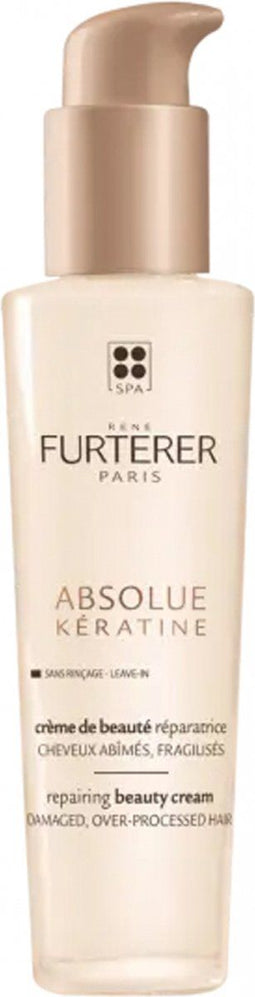 Rene Furterer Absolue Kératine Renewal Care Repairing Beauty Cream Crème Beschadigd/Overbehandeld Haar 100ml