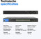 Linksys LGS328PC - Netwerk Switch - Managed - 24 Poorten - PoE+ - Zwart