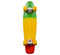 Choke Skateboard - blauw/geel/oranje