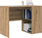 vidaXL - Bureau - Artisan - Eik - 102x50x75 - cm - Samengesteld - Hout