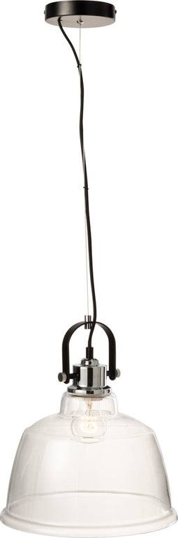 J-Line hanglamp Magali - metaal - transparant
