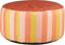Mica Decorations Novia - Opblaasbare Poef - H37 x Ø80 cm - Oranje