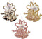 Orn.plc klok roze l8cm