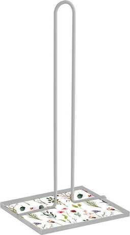 Houder voor keukenpapier Versa Sansa Blommor Metaal Staal Hout MDF (16,5 x 31 x 13 cm)
