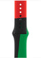 Apple MUQ83ZM/A - Sportbandje - Black Unity - Groen Rood Zwart