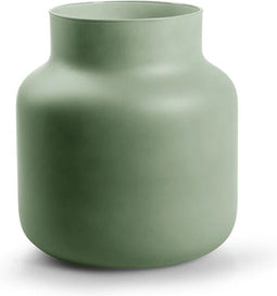 Eco vaas 'gigi' mat groen h20 d19 cm