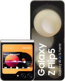 Samsung Galaxy Z Flip5 - 256GB - 6.7 inch Flex Window - Cream