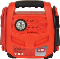 Carpoint Jumpstarter 12V - 2in1 Starthulp 250A met LED - Rood