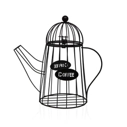Koffiecapsule organizer Versa Metaal 25,5 X 26 X 13 CM Theepot