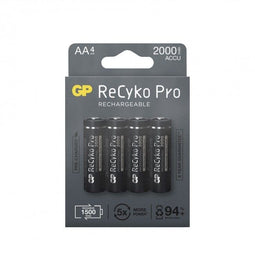 GP ReCyko Pro - Batterijen Ni-MH 2000mAh - Zwart