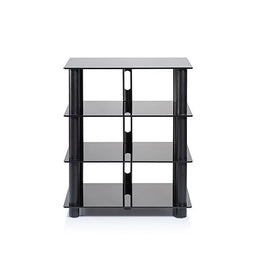 NorStone EPUR 4 - Audio meubel - Gehard glas - Zwart