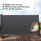 Infinity Goods - Verstelbaar Windscherm - 300 x 160 cm - Uitschuifbaar - Weerbestendig - Antraciet