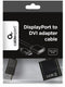 Gembird A-DPM-VGAF-02 - DisplayPort naar VGA adapter - 15 cm - Zwart
