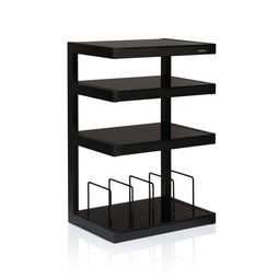 NorStone ESSE HIFI VINYL - Audio meubel met 4 lagen - Zwart