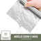 COOCK - Deegschraper RVS - Deegsteker en snijder voor beslag en crèmes - 15 x 12 cm