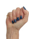 LAUED Nagelstickers - Nail Wraps - 16 Extreem Dunne Nagellak Stickers - Manicure Nail Art Folie - Night Blue