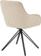 Juskys Clyde - Draaistoel - Hoog zitcomfort - Beige