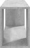 vidaXL - Tv-meubel - 80x24x32 - cm - bewerkt - hout - betongrijs
