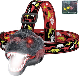 Travelhawk Hoofdlamp Kinderen - Oplaadbaar LED - Spatwaterdicht - Zwart