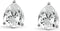 Silventi 921171112 Zilveren oorstekers - druppel zirkonia 7 x 9 mm - zilverkleurig