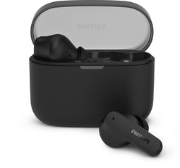PHILIPS TAT2000 - In-ear oordopjes - 32 uur afspeeltijd - 4 mic technologie - IPX4 - Zwart