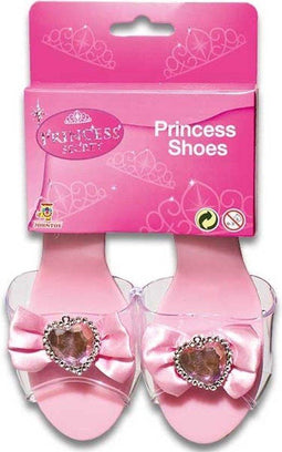 Johntoy Princess Secret - Prinsessenschoentjes - Strik met hartje - Roze (2 stuks)