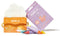 Mini-U Crayons & Clouds gift set: Cloud bath bomb 3pcs + bath crayons 6pcs