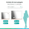 Mirlux Hollywood Spiegel 58x48CM - Make Up Spiegel met 15 LED Lampen - Dimbaar Licht 10x Vergroting - Rosé Goud