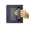 Hoesje Geschikt voor Kobo Libra H2O Sleepcover Premium Hoes Petroleum Grijs - ereader hoesje - cover