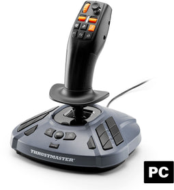 Thrustmaster SimTask FarmStick - Multifunctionele Joystick voor Farming - 33 actieknoppen - Grijs