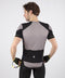 Rogelli KM Rise - Wielershirt - Race pasvorm met rits - Grijs/Zwart/Fluor S