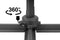 Feel Furniture Roma - Luxe Parasol - 400 x 400 cm - 360° Draaibaar - Donkergrijs