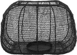 PTMD Rayna Vierkante Lantaarn - 35 x 24 x 22 cm - Metaal - Zwart