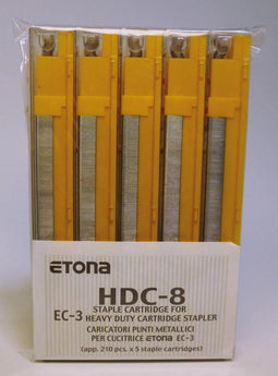 Etona nietjescassette voor EC-3, capaciteit 26 - 40 blad, pak van 5 stuks