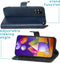 iMoshion Hoesje Geschikt voor Samsung Galaxy M31s Hoesje Met Pasjeshouder - iMoshion Luxe Bookcase - Donkerblauw