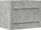 vidaXL - Wastafelkast - 60x38,5x48 - cm - spaanplaat - betongrijs