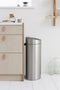 Brabantia Touch Bin - Prullenbak - 40 l - Matt Steel Fingerprint Proof