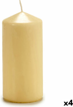 Kaars 15,5 cm Crème (4 Stuks)