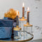 Kaars dia. 4 cm, hoogte: 25 cm Vela 2 stuks zwart - woonaccessoires