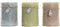 Kaars DKD Home Decor Vanille Was (3) (3 Onderdelen)
