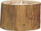 Kaars Medium - ø10x10 cm - teak