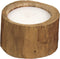 Kaars Medium - ø10x10 cm - teak