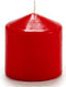 Kaars Rood (7 x 8 x 7 cm) (4 Stuks)