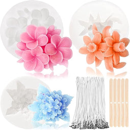 Kaarsen Mallen Set - Compleet DIY Pakket - Inclusief 100 Lonten