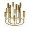 Kaarsenhouder Niva Goud - IJzer - 26,5x27 cm -Werner Voss