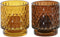 Kaarsenset DKD Home Decor 36 g Stads (2 Stuks) (12 Stuks)