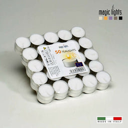 Kaarsenset Magic Lights 50 Onderdelen Wit
